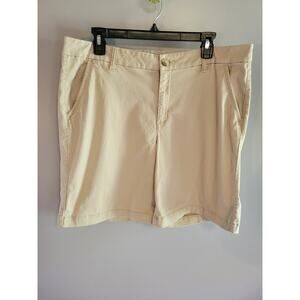 Aeropostale Light Khaki Bermuda Shorts size womens 16
